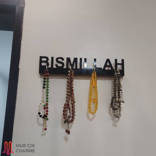 Porte-clés Bismillah, porte-clés décoratif islamique